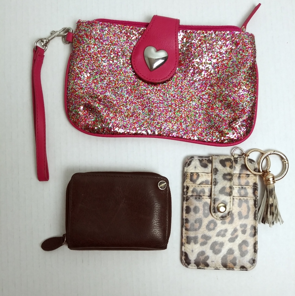 Assortment Women's Wallet Bags Bundle Of 3 Casual